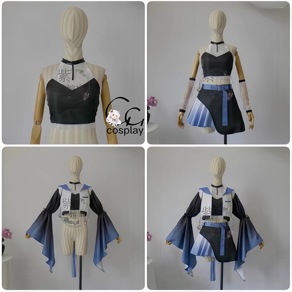 Amazon.co.jp: GGcosplay 秦谷美鈴 ツキノカメ コスプレ衣装/ウィッグ