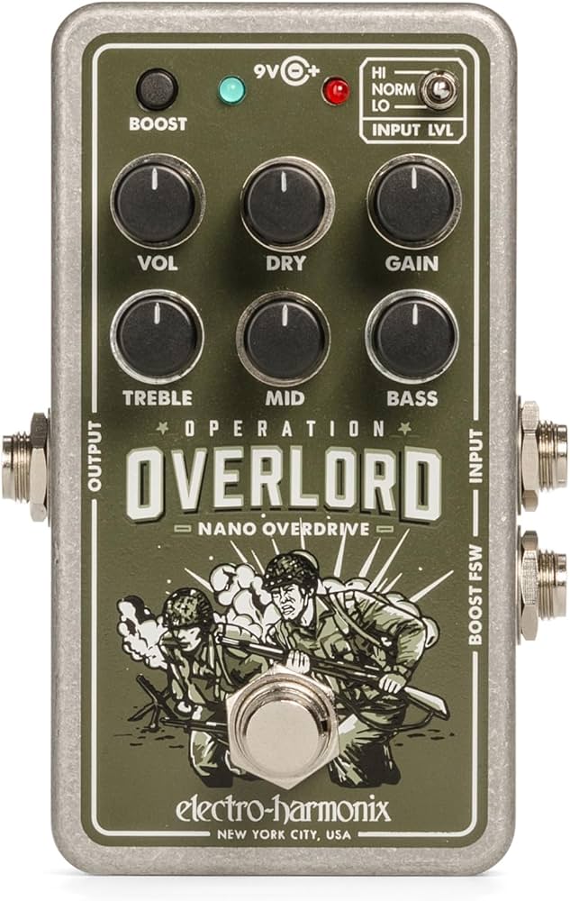 Amazon.com: Electro-Harmonix Nano Operation Overlord Allied