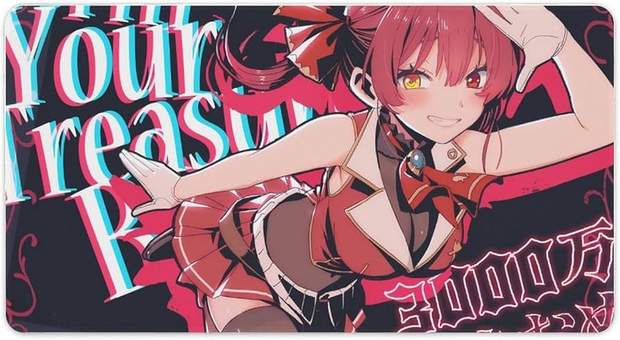 Amazon.co.jp: マウスパッド 大型 VTuber 宝鐘マリン マウス用パット