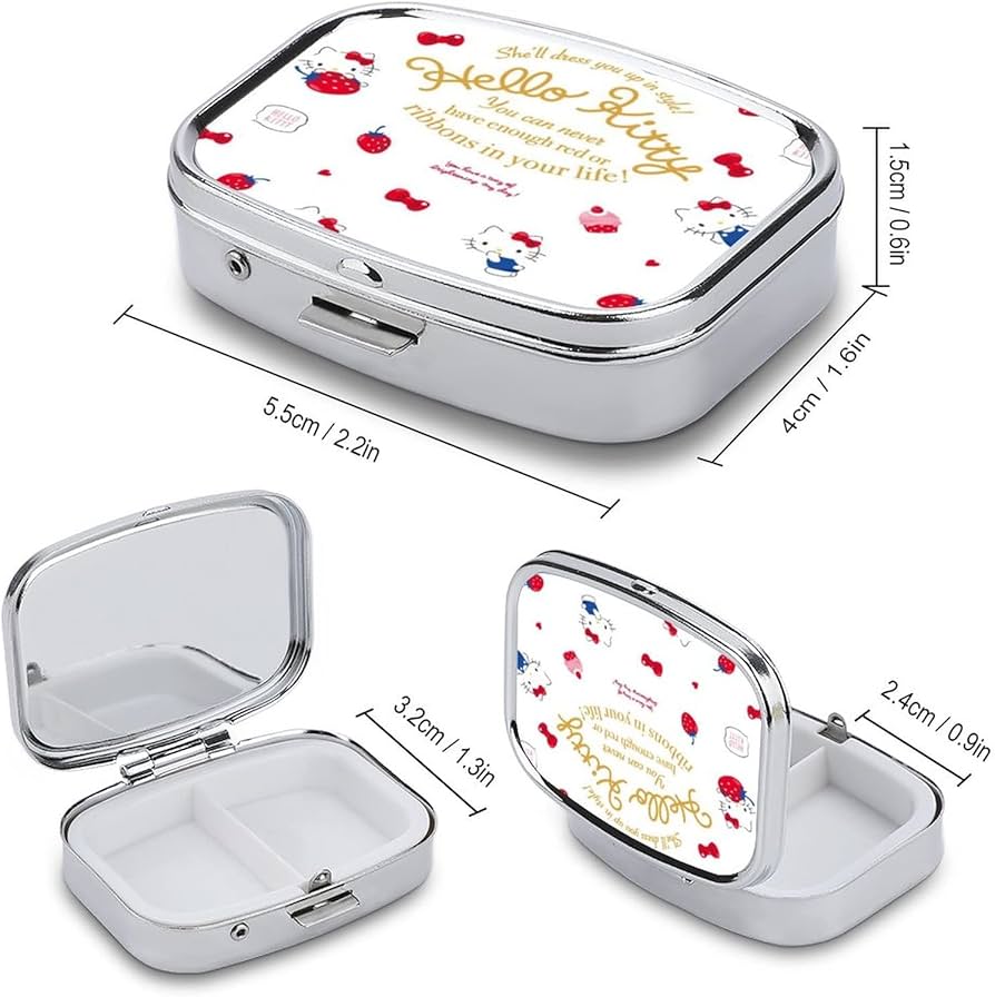 Amazon.co.jp: ハローキティ 薬ケース ピルケース 持ち運び 軽量 持ち