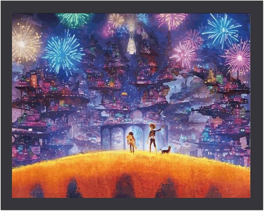 Amazon.co.jp: アートパネル ポスター ココ・ミゲル・エル・マリアチ