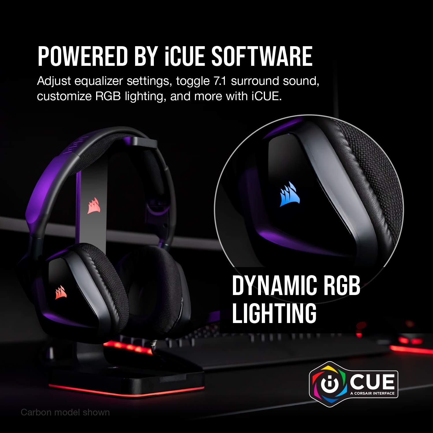 Amazon.co.jp: Corsair Void RGB Elite USB プレミアムゲームヘッド