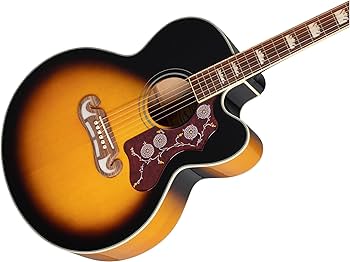 Amazon | Epiphone EJ-200CE Vintage Sunburst エレアコギター
