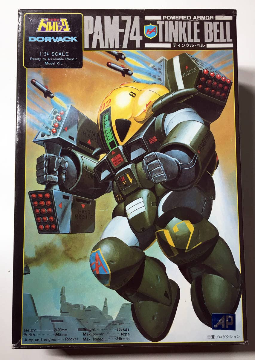 Amazon.co.jp: ティンクルベル 特装機兵ドルバック パワードアーマー