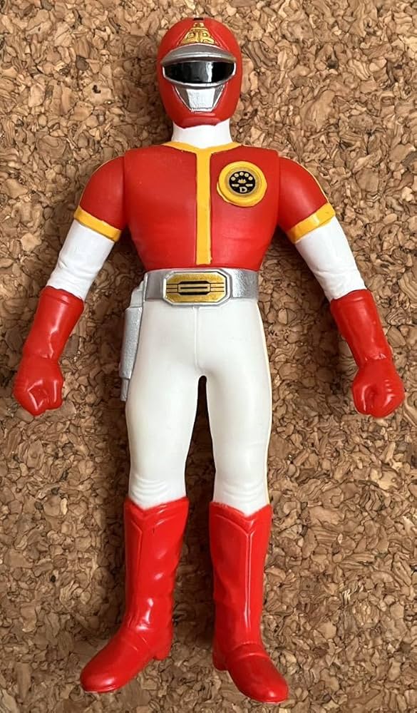 Amazon.co.jp: ◇科学戦隊 ダイナマン ダイナレッド ソフビ フィギュア