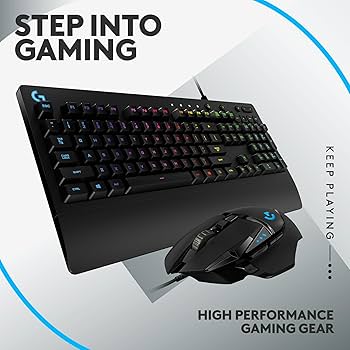 Amazon.com: Logitech G502 HERO Wired Gaming Mouse and G213 RGB