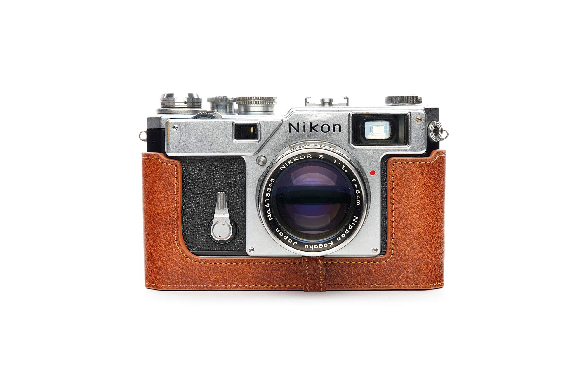 Amazon | BolinUS Nikon S2 フィルム カメラケース ハンドメイド 本革