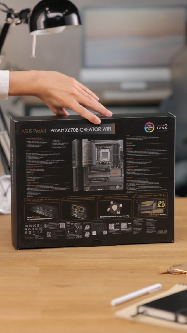 Amazon.com: ASUS ProArt X670E-CREATOR WiFi AMD X670 AM5 Ryzen