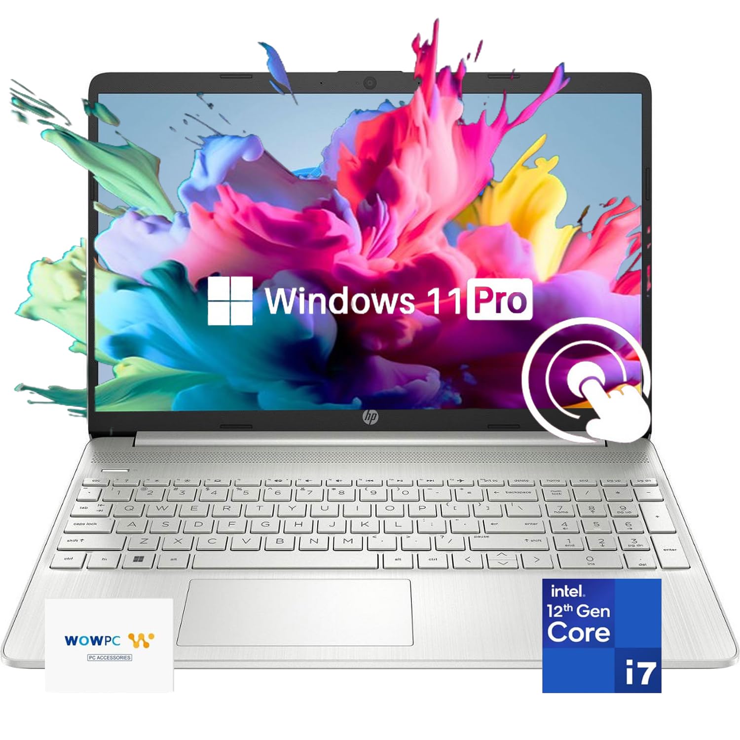 Amazon.com: HP 15.6'' FHD Touchscreen Laptop, Intel Core 12th-Gen