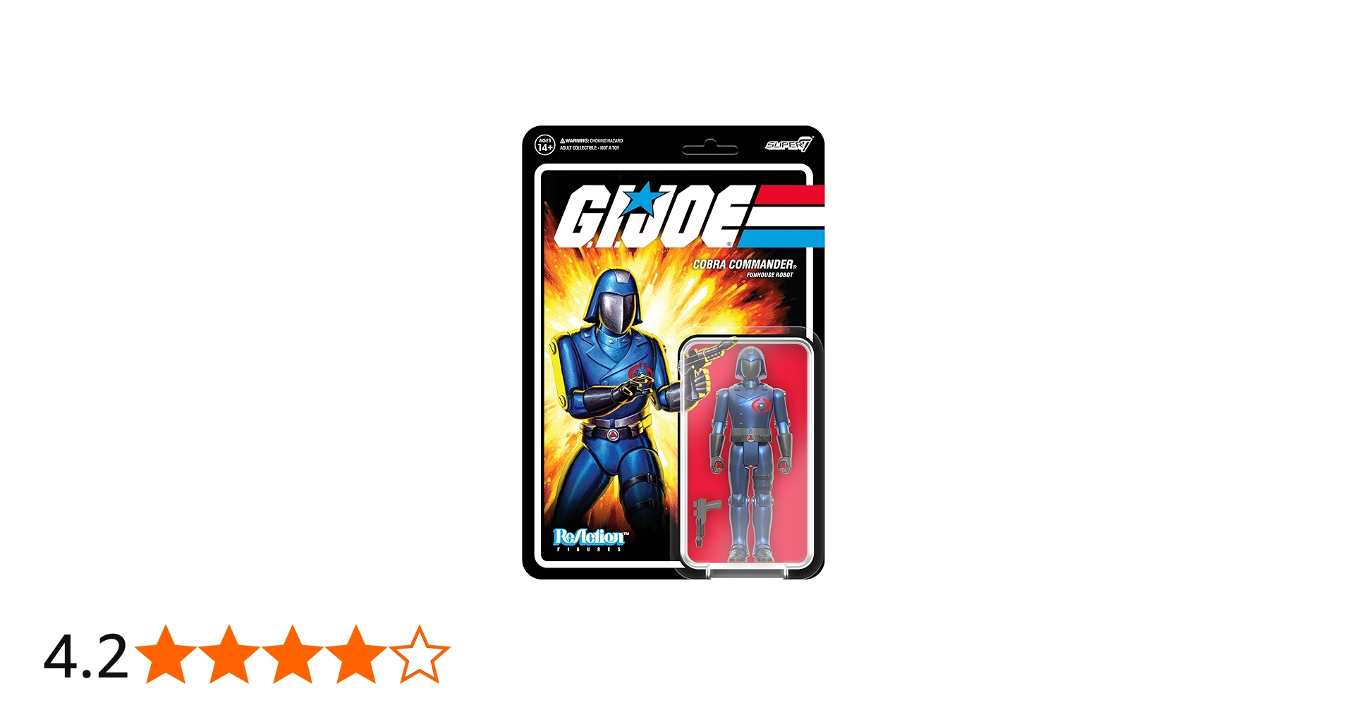 Amazon.co.jp: Super7 G.I.ジョーコブラコマンダー (ファンハウス