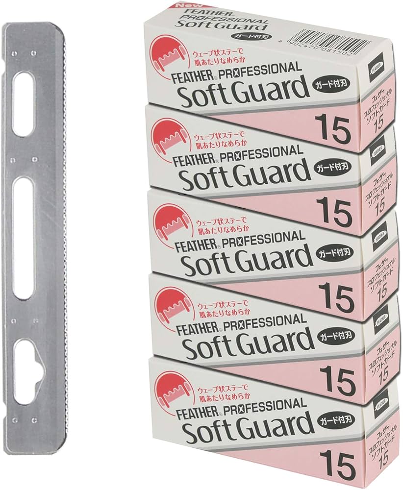 Amazon.com: Feather Artist Club ProSoft Guard Razor Blades - 5