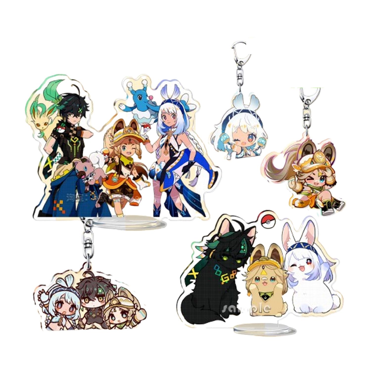 Amazon.co.jp: 原神 グッズセット キィニチ ムアラニ カチーナ 5点