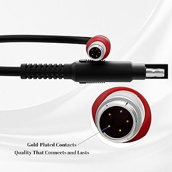 Amazon | Uonecn TOPCON Hiper GPS充電器 電源ケーブル エンド LITE