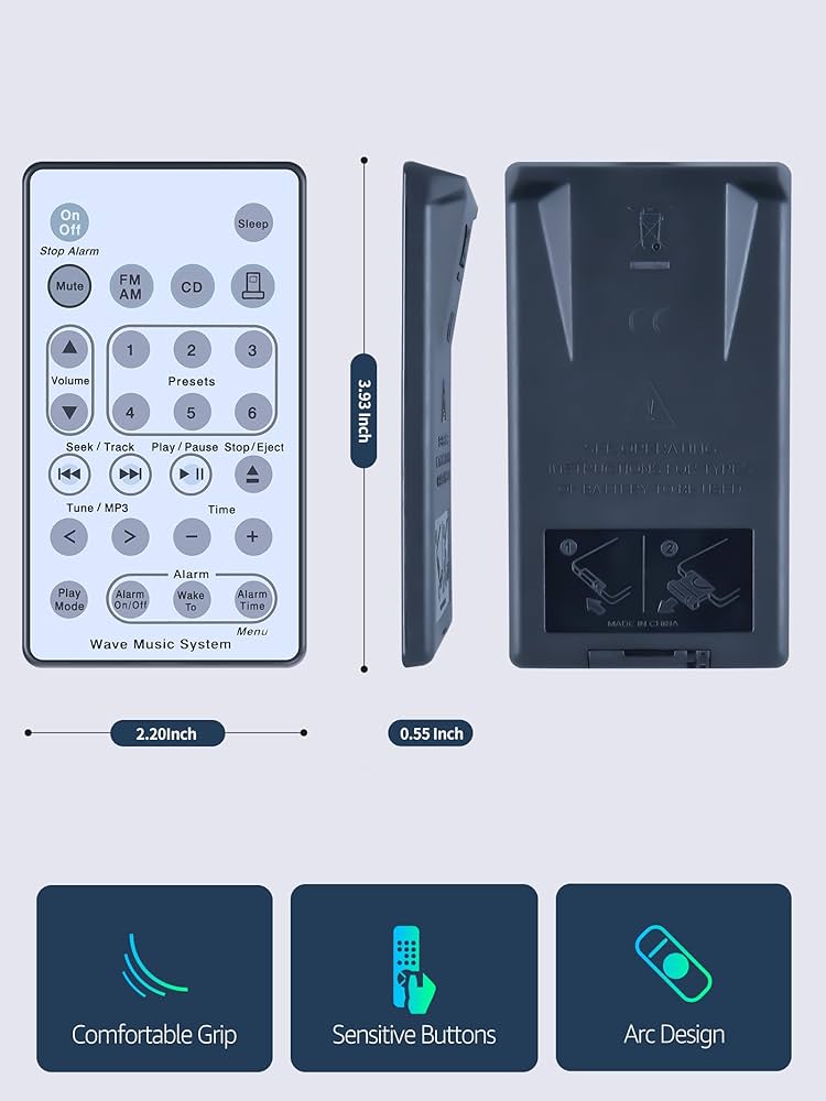 Amazon | ユニバーサル交換用リモコン Bose Wave Sound Touch Music