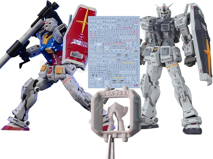 Amazon | [フェイス パーツ & デカール セット] RG RX-78-2 ガンダム