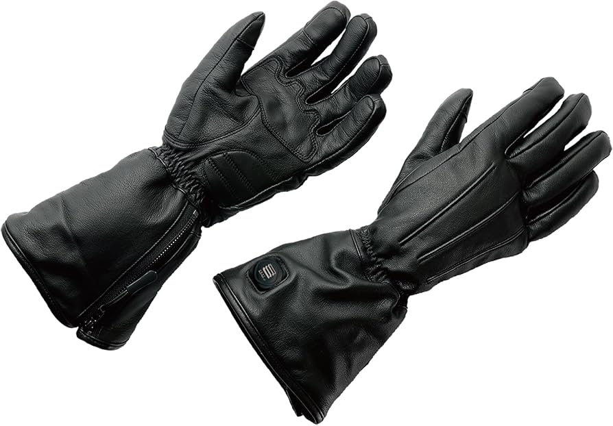 Amazon.co.jp: HeatMaster 12V Carbon Sports Gloves, Black (X-Large