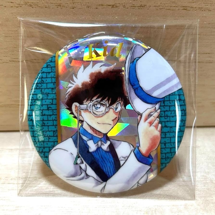 名探偵コナン サンデーカフェ 缶バッジ 怪盗キッド 名探偵コナン