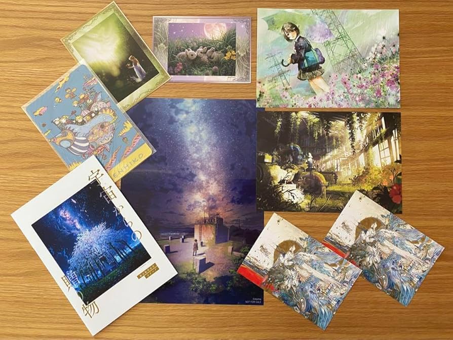 Amazon.co.jp: mocha展-星しるべ- クリアポスター&アートカード