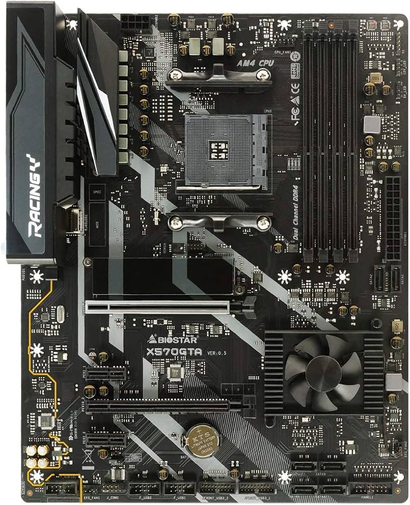 Amazon | BIOSTAR X570GTA AMD X570チップセット搭載 ATX マザーボード