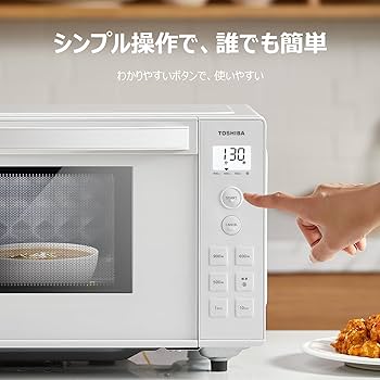 Amazon | TOSHIBA(東芝) 電子レンジ 17L 縦開き 単機能 フラット