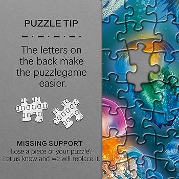 Amazon | マジカルクラゲパズル 1000ピースパズル 大人用 カラフルな