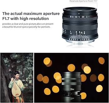 Amazon.com : AstrHori 50mm F2.0 Large Aperture Full Frame Manual