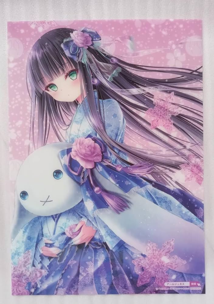 Amazon.co.jp: てぃんくる先生 ブルーシエロちゃん 版画展 A4サイズ