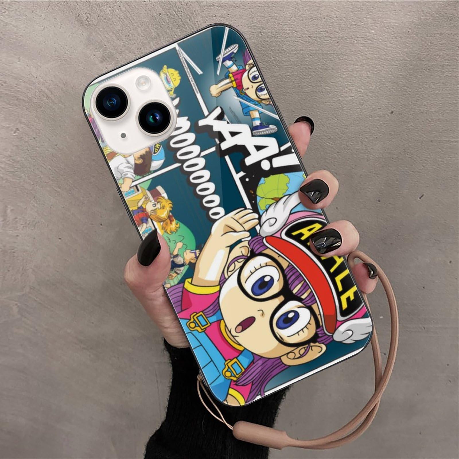 Amazon.co.jp: アラレちゃん (1) スマホケース iPhone 12 Mini ケース