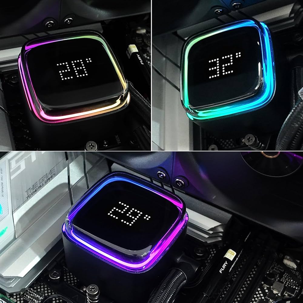 Amazon.co.jp: Ocypus Iota L36 デジタル 360mm AIO CPU リキッド