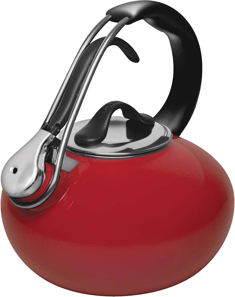 Amazon.com: Chantal Classic Loop Enamel on Steel Whistling Tea