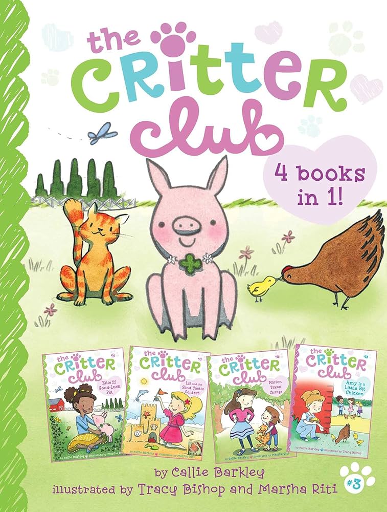 Amazon.com: The Critter Club 4 Books in 1! #3: Ellie and the Good