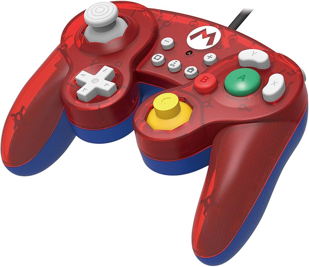 Amazon.com: HORI Nintendo Switch Battle Pad (Mario) GameCube Style