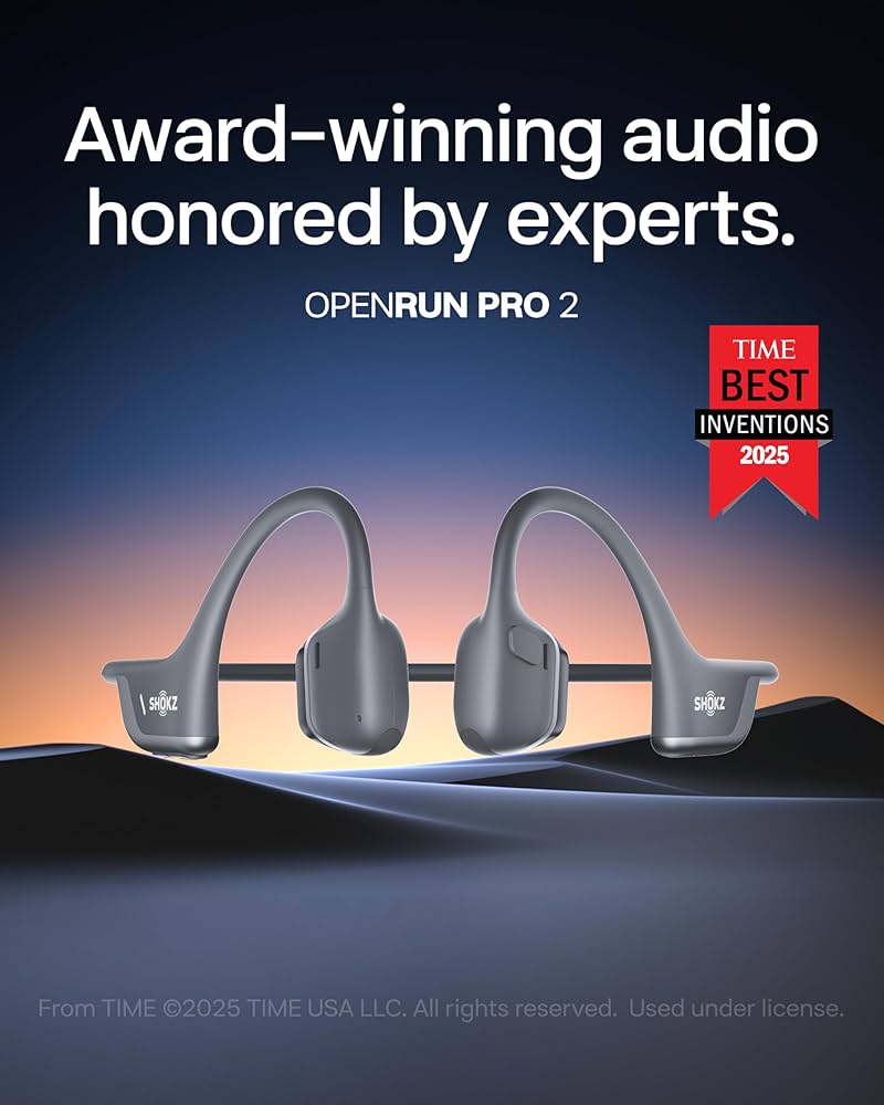 Amazon.com: SHOKZ New OpenRun Pro 2- Bone Conduction Headphones