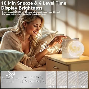 Amazon.com: Sunrise Alarm Clocks for Heavy Sleepers,Night Lamp