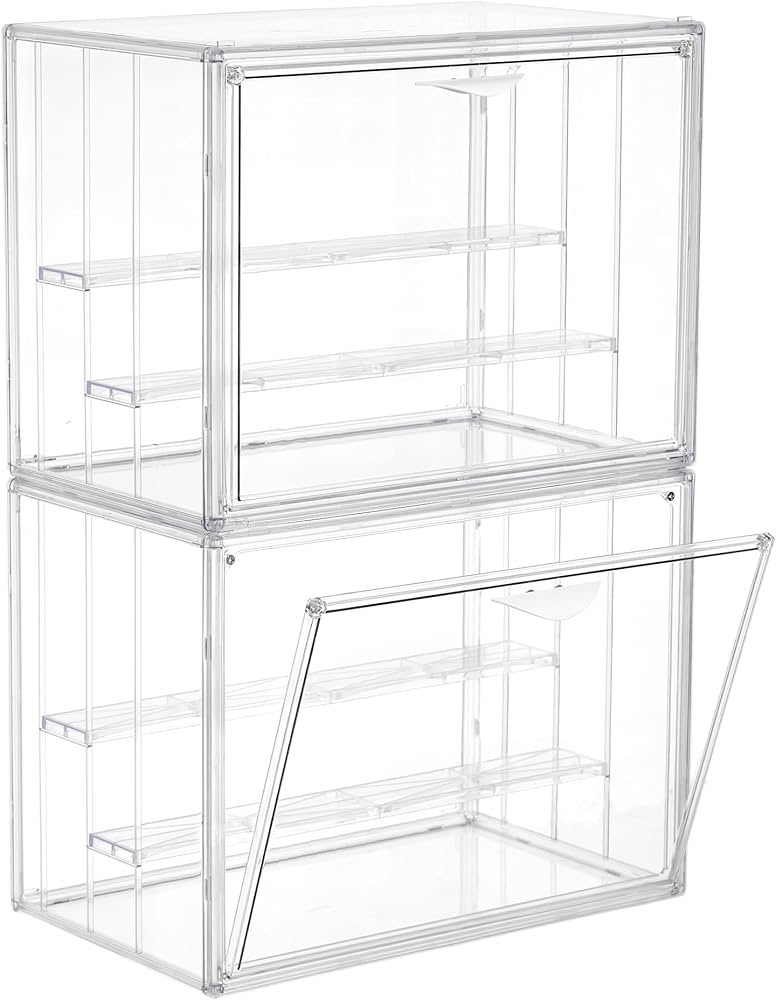 Amazon.com: LXLXXL Acrylic Display Case for Collectibles 3 Layer