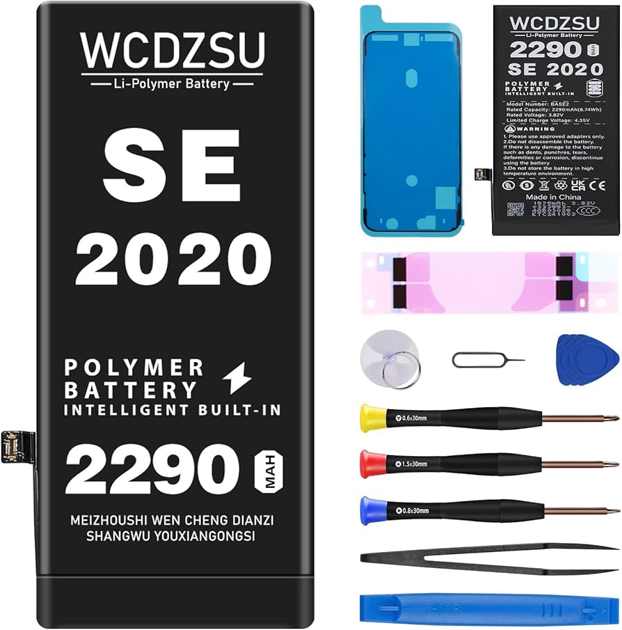 Amazon.com: WCDZSU Battery Replacement for iPhone SE 2nd