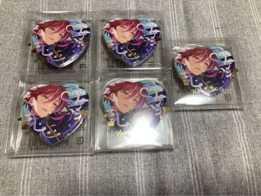 あんスタ 逆先夏目 ホワイトデー缶バッジ 20個セット あんスタ 逆先