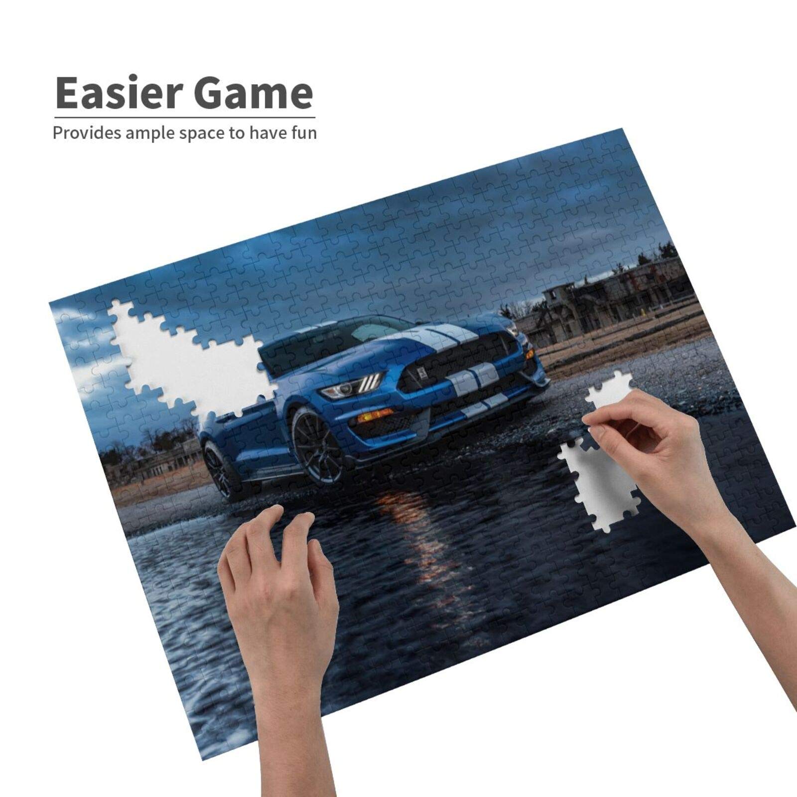 Amazon.com: 500 Piece Puzzles for Adults Mustang Shelby Gt500