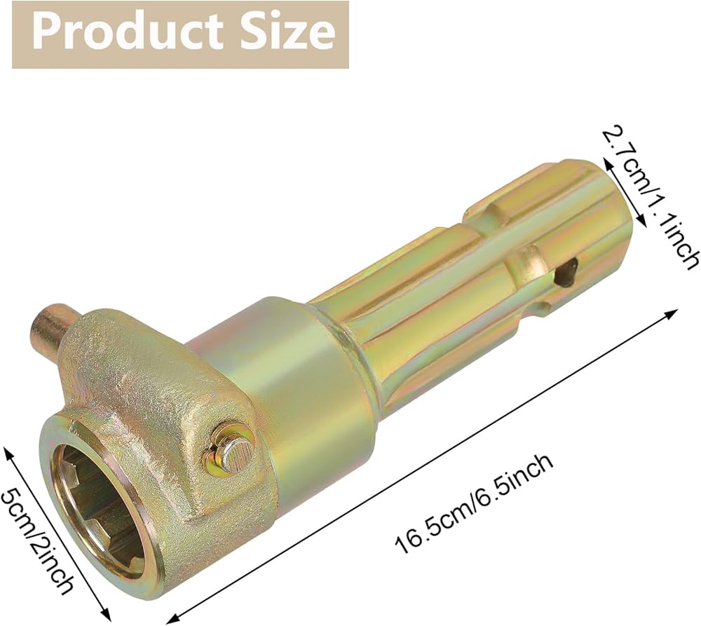 Amazon.co.jp: トラクターPTOシャフトエクステンダー、トラクター1-3/8