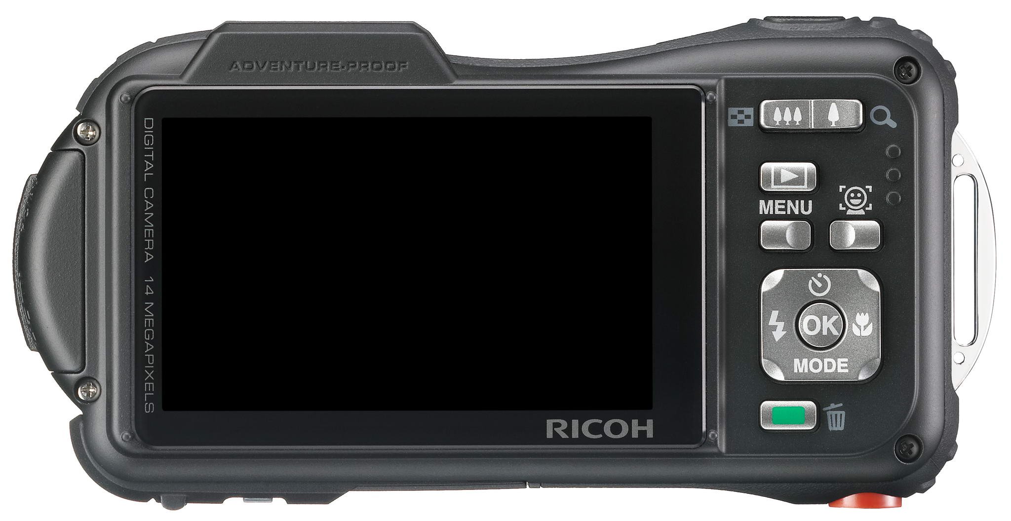 Amazon | RICOH 防水デジタルカメラ RICOH WG-20 レッド 防水10m耐