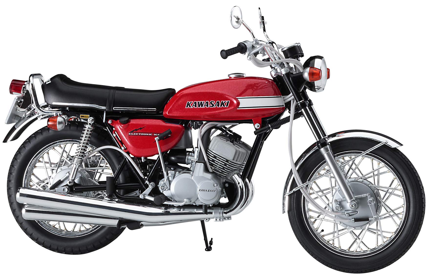 Amazon | ハセガワ 1/12 カワサキ 500-SS/MACH III(H1後期) プラモデル