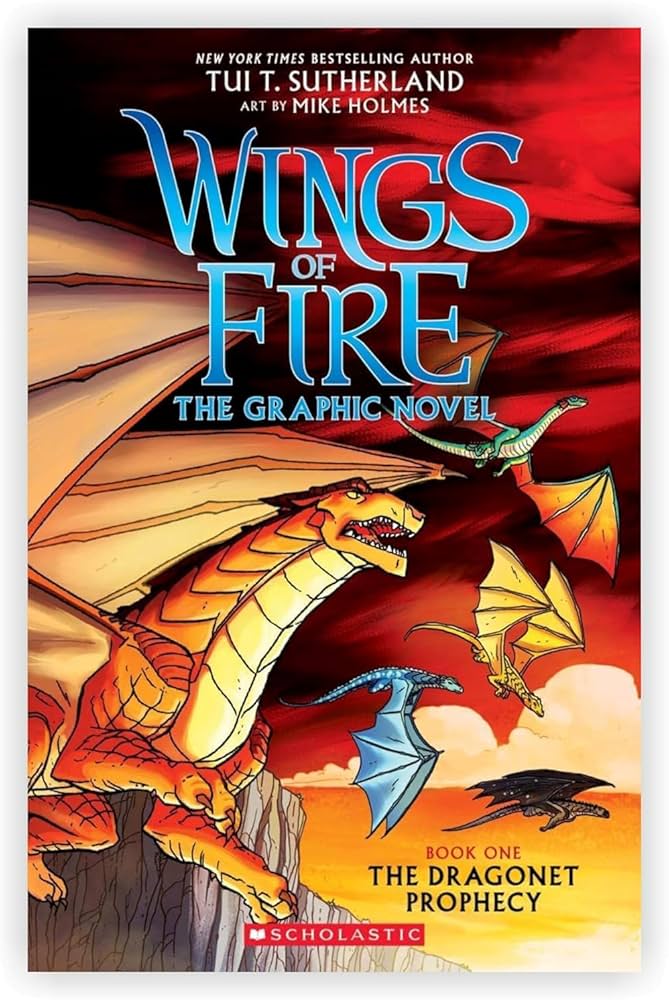 Wings of Fire #1-#8: A Graphic Novel Books Collection Set: Tui T