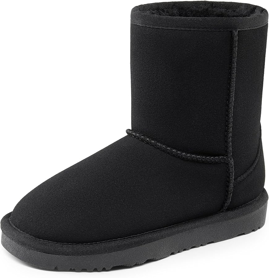 Amazon.com | DREAM PAIRS Girls Boys Boots Kids Faux Fur Lined