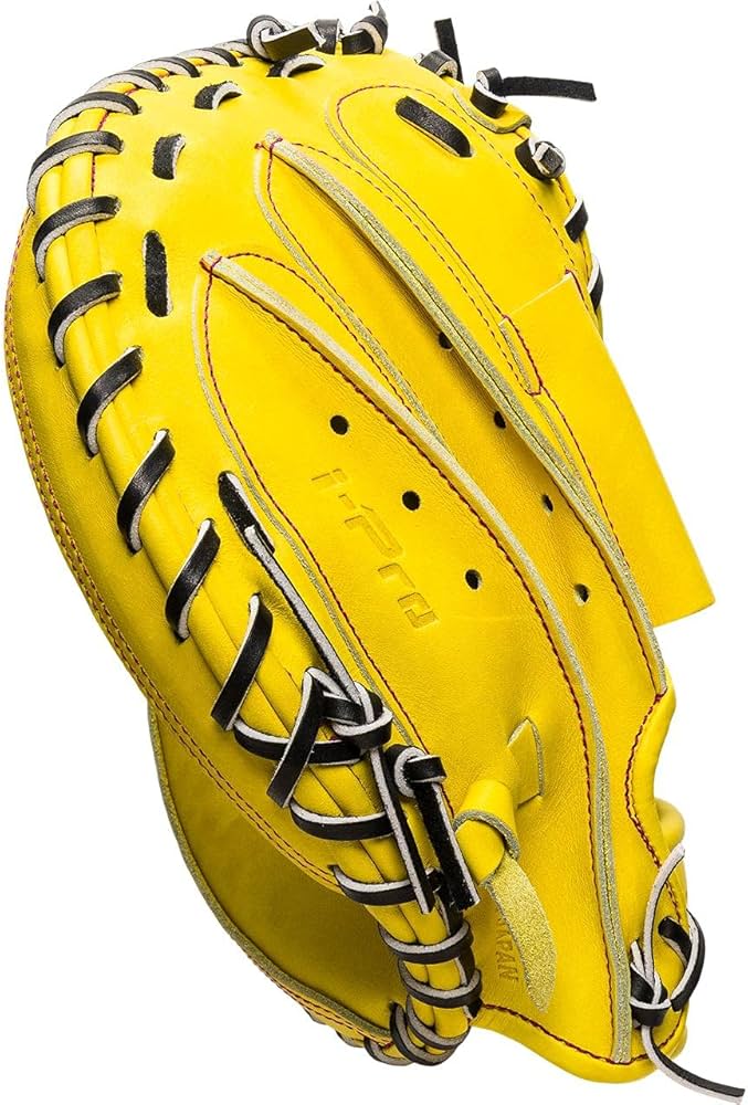 Amazon | 野球 硬式用キャッチャーミット GOLDSTAGE I-PRO ゴールド