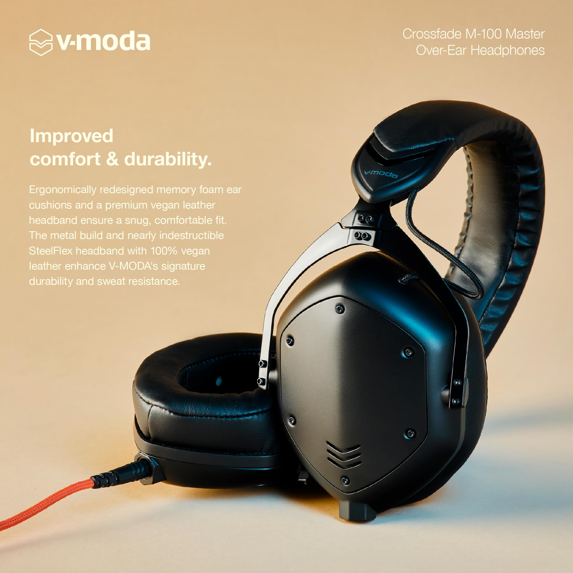 Amazon | V-MODA M-100 Master M-100MA-MB オーバーイヤー DJモニター