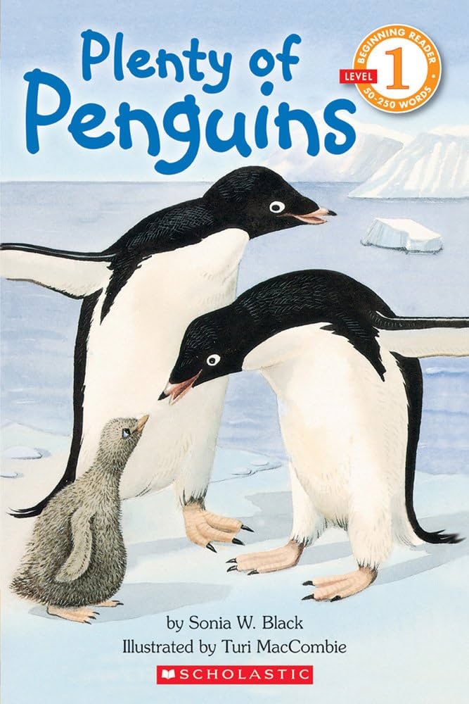 Scholastic Reader Level 1: Plenty of Penguins: Black, Sonia W