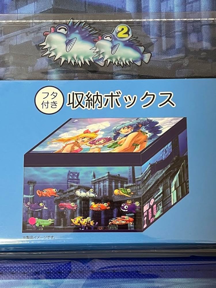 Amazon｜海物語 しまむら 収納ボックス フタ付き収納ボックス 2種