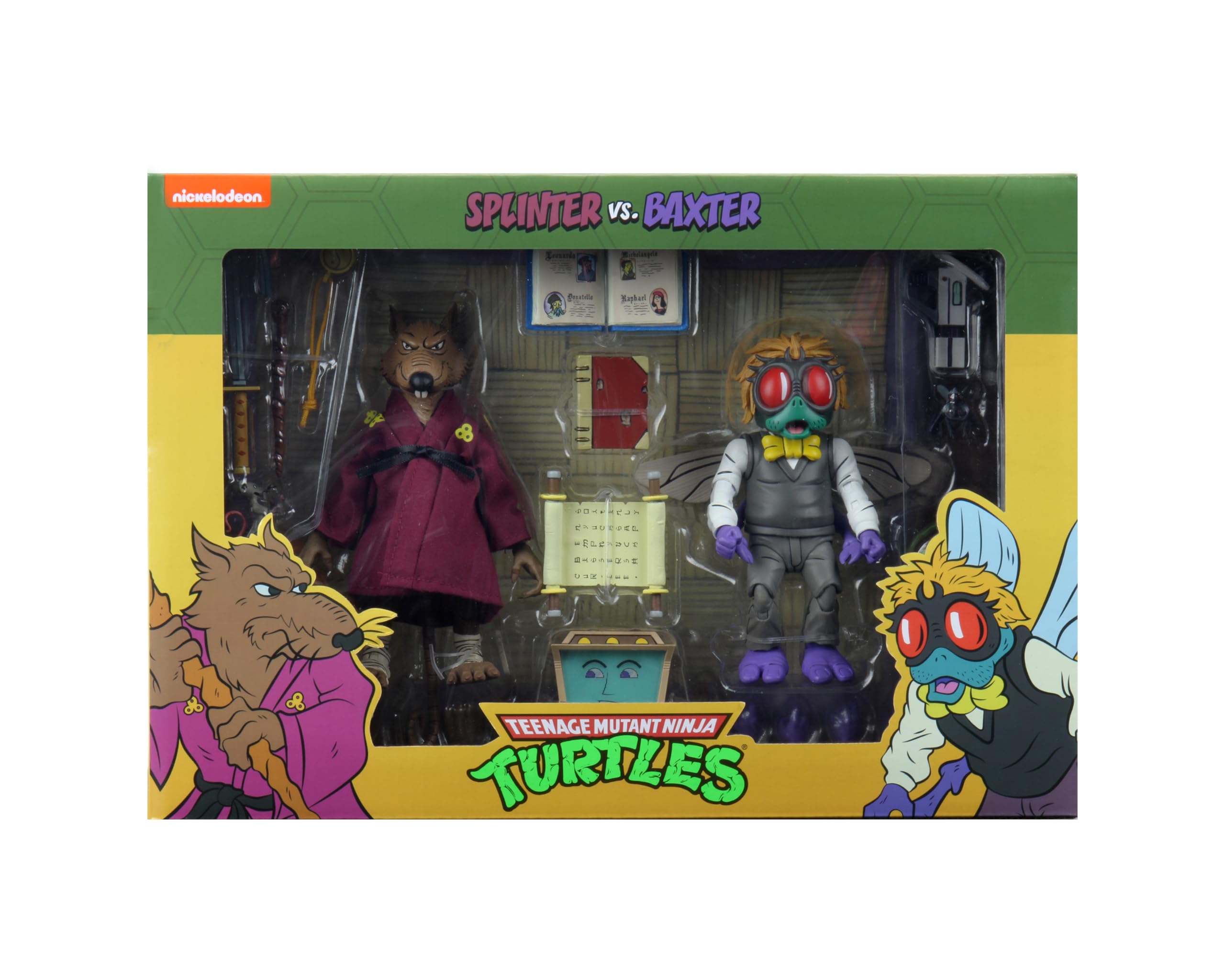 Amazon | NECA - 置物 TMNT Tortues Ninja Cartoon - 2パック
