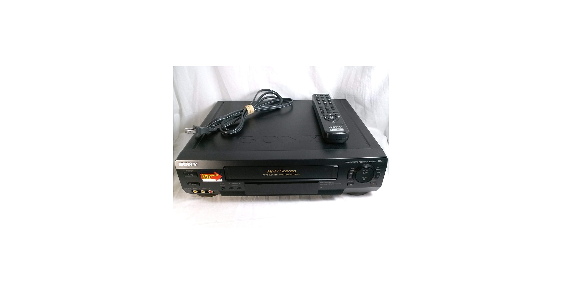 Amazon.com: Sony SLV-N50 Hi-Fi Stereo VHS VCR (Renewed) : Electronics