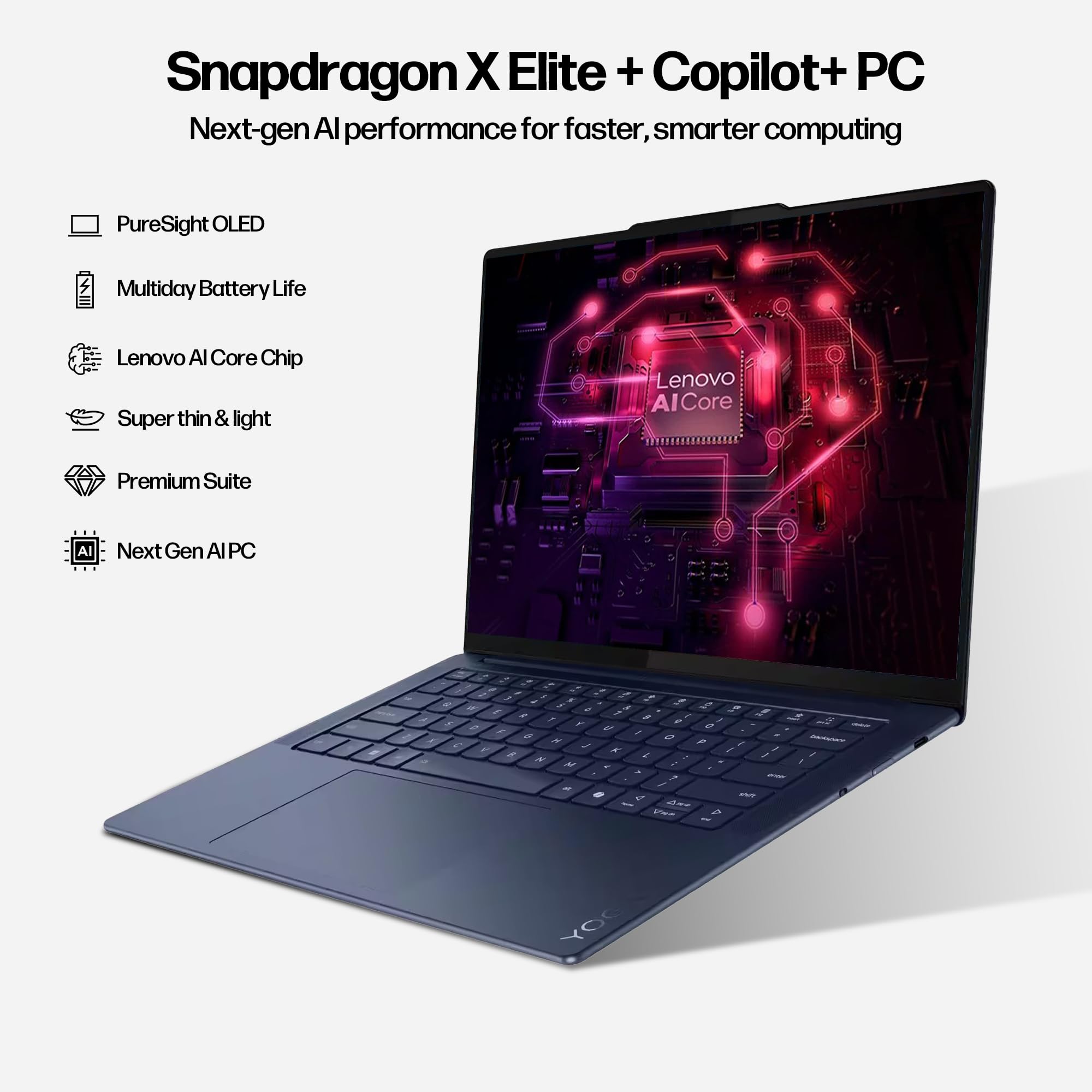 Amazon.com: Lenovo Yoga Slim 7x 3K OLED Touchscreen Laptop, 14.5